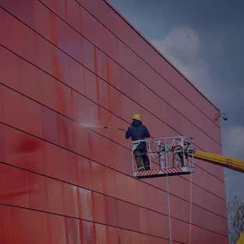 pressure washing